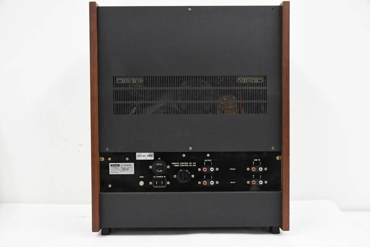 TEAC ティアック A-3340S 4トラ4ch 38cm/s オープンリールデッキ 現状