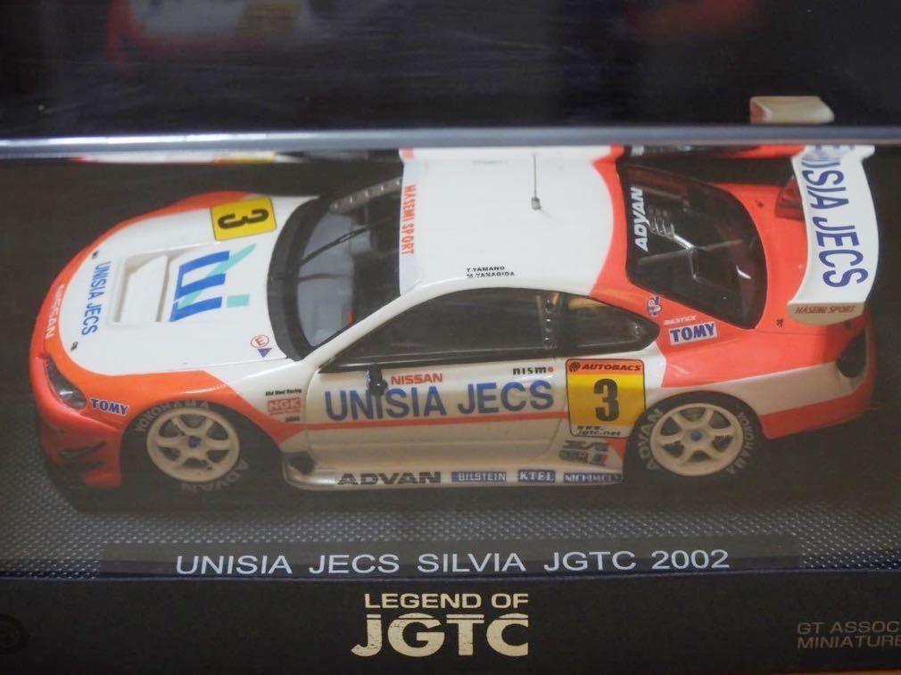 新品/未開封】エブロ 1/43 ユニシア ジェックス シルビア 2002年