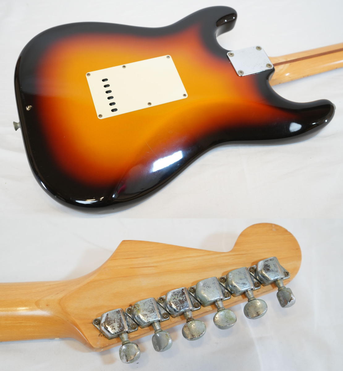 Squier by Fender SST-33 3TS Silver Series STRATOCASTER 1993年~1994年 フジゲン製 日本製 ストラトキャスター