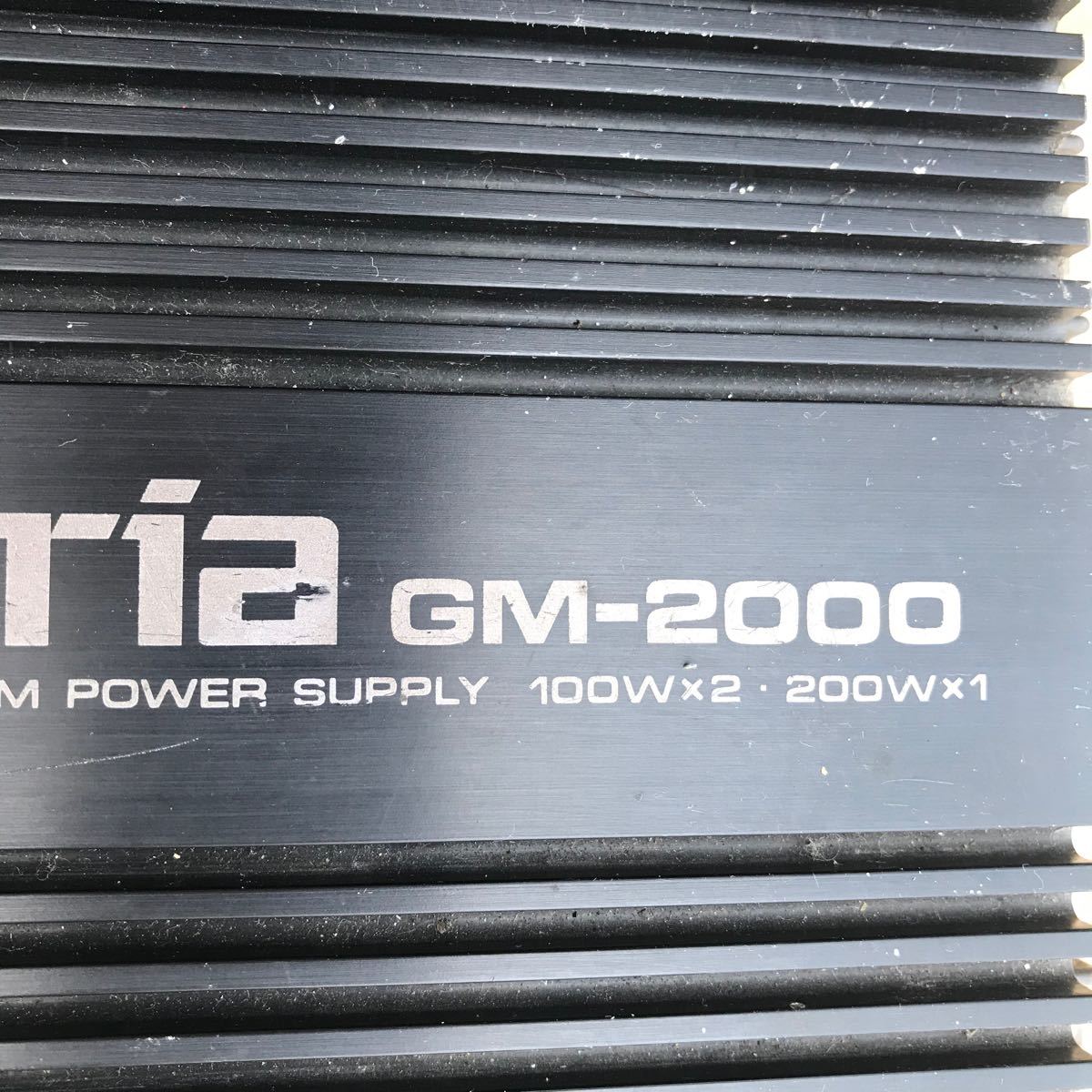 カロッツェリア パワーアンプ/GM-2000 カーオーディオ カロッツェリア パワーアンプ/GM-2000 カーオーディオ