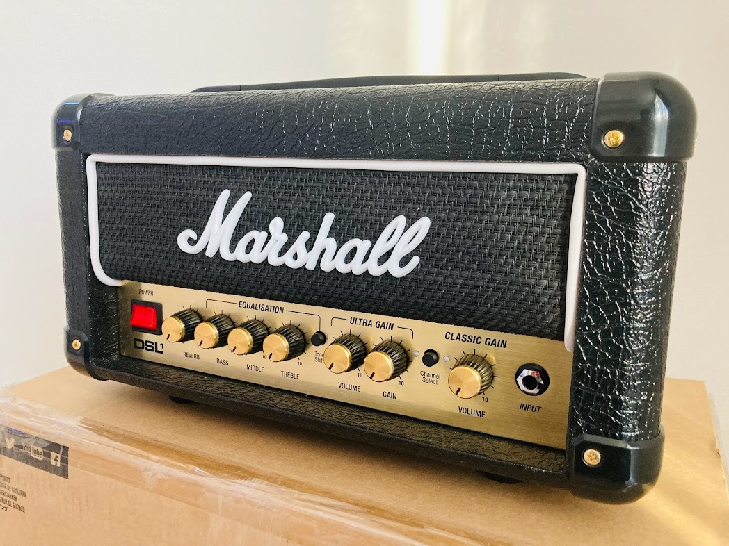 新品同様 Marshall DSL1H DSL1HR マーシャル ギターアンプ 1W 【70%OFF!】 ヘッドアンプ 人気ブランドを 0.1W
