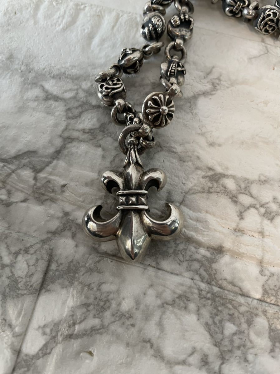 CHROME HEARTS フレアチャーム ボールチェーン クロムハーツ CHROME HEARTS フレアチャーム ボールチェーン クロムハーツ