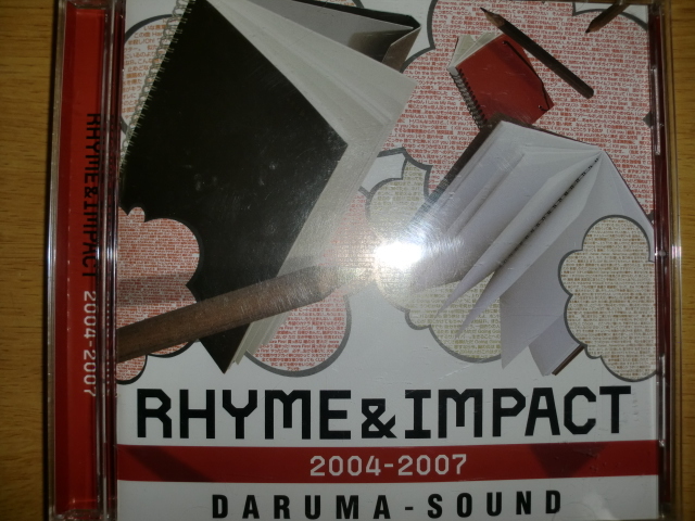 廃盤良品 だるまさん 達磨様 [Rhyme & Impact][J-Rap大阪]韻踏合組合 ohya notable mc mint chief rokka head bangerz doberman inc 茂千代_画像1