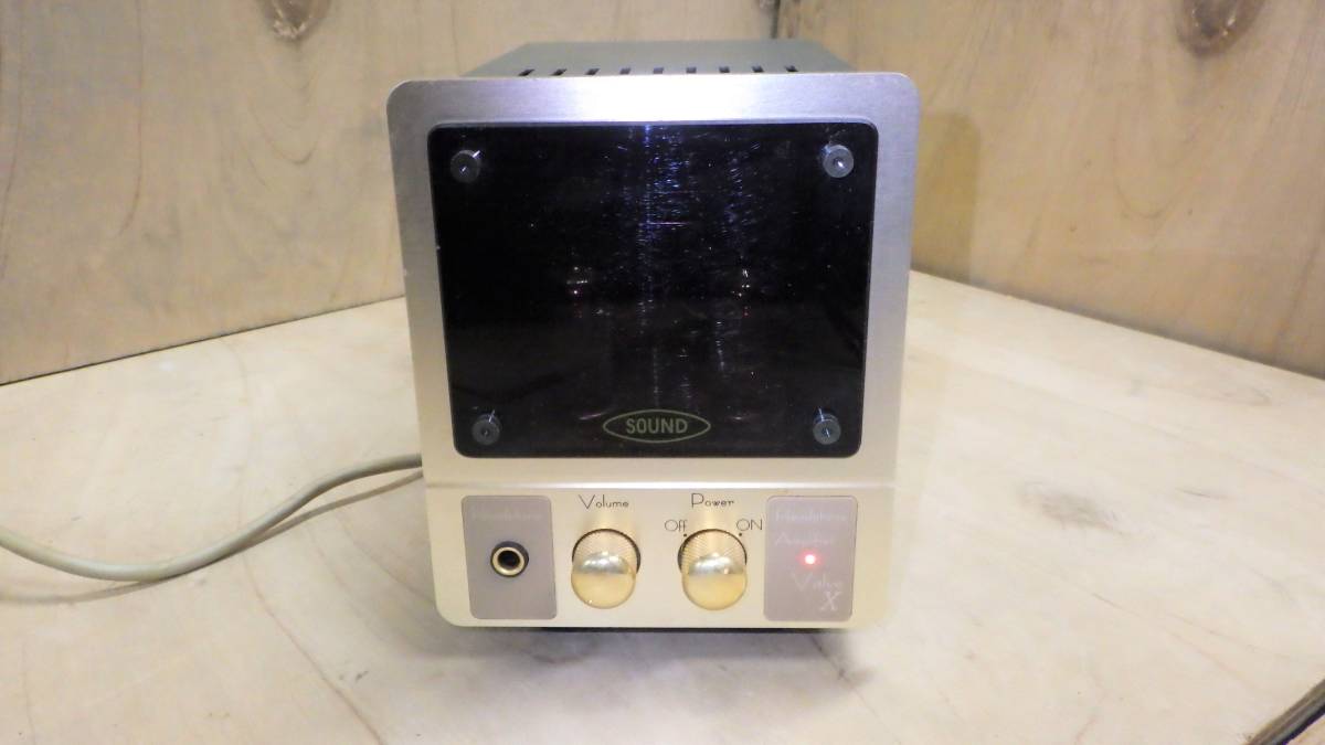 東京サウンド 真空管ヘッドフォンアンプ Valve x lram-fgr.ma