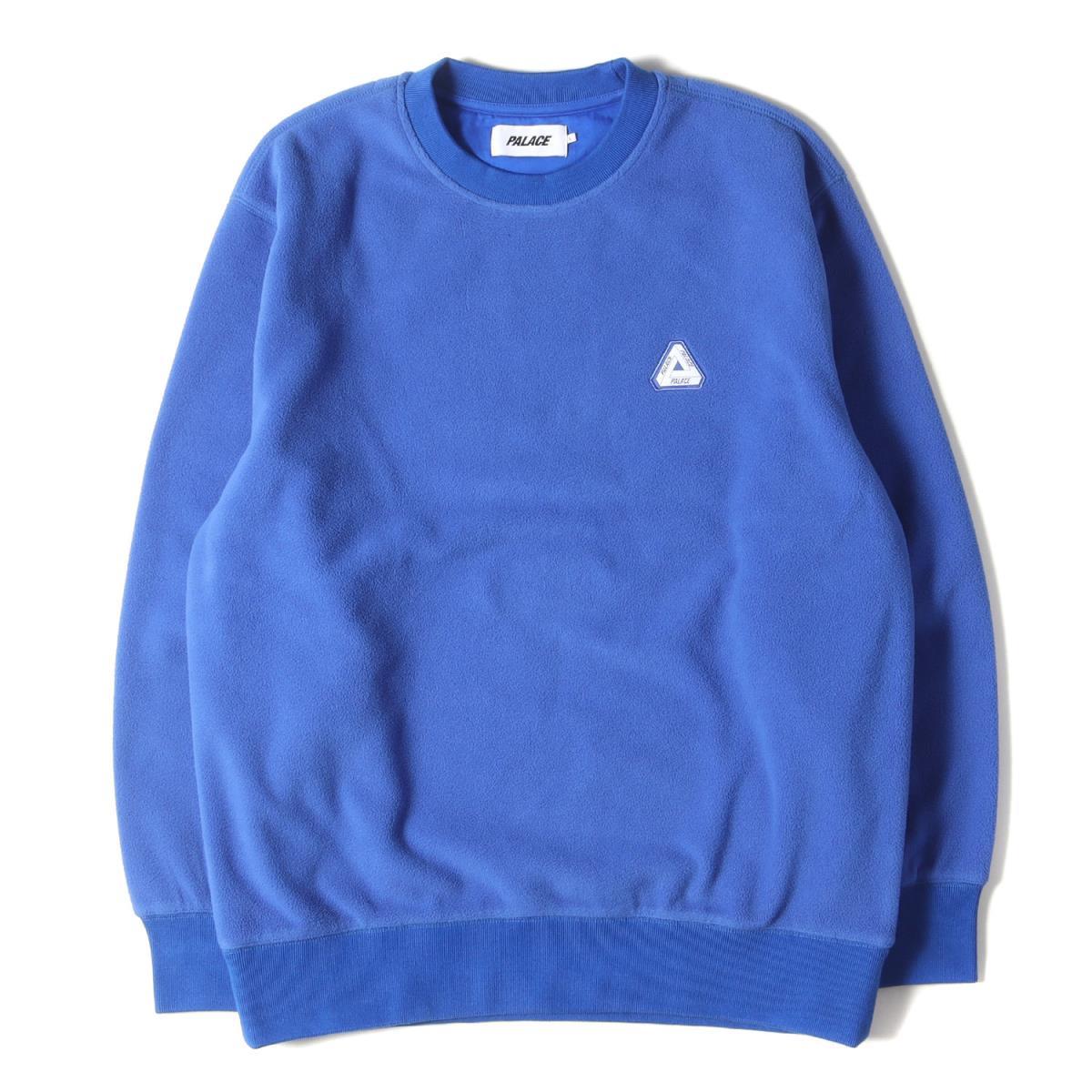 美品 PALACE パレス スウェット ロゴワッペン付き フリーススウェット