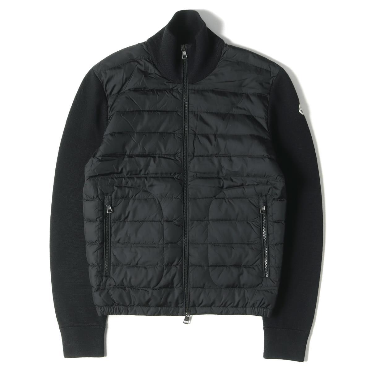 MONCLER モンクレール ジャケット ニット コンビ ナイロン フルジップ