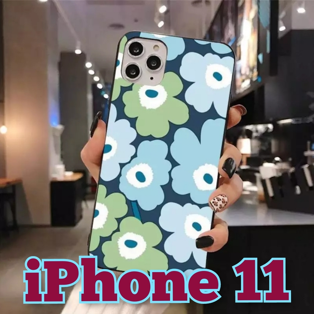 iPhone 11 マリメッコ フィンランド ソフトケース ミニウニッコ ソフト ケース_画像1