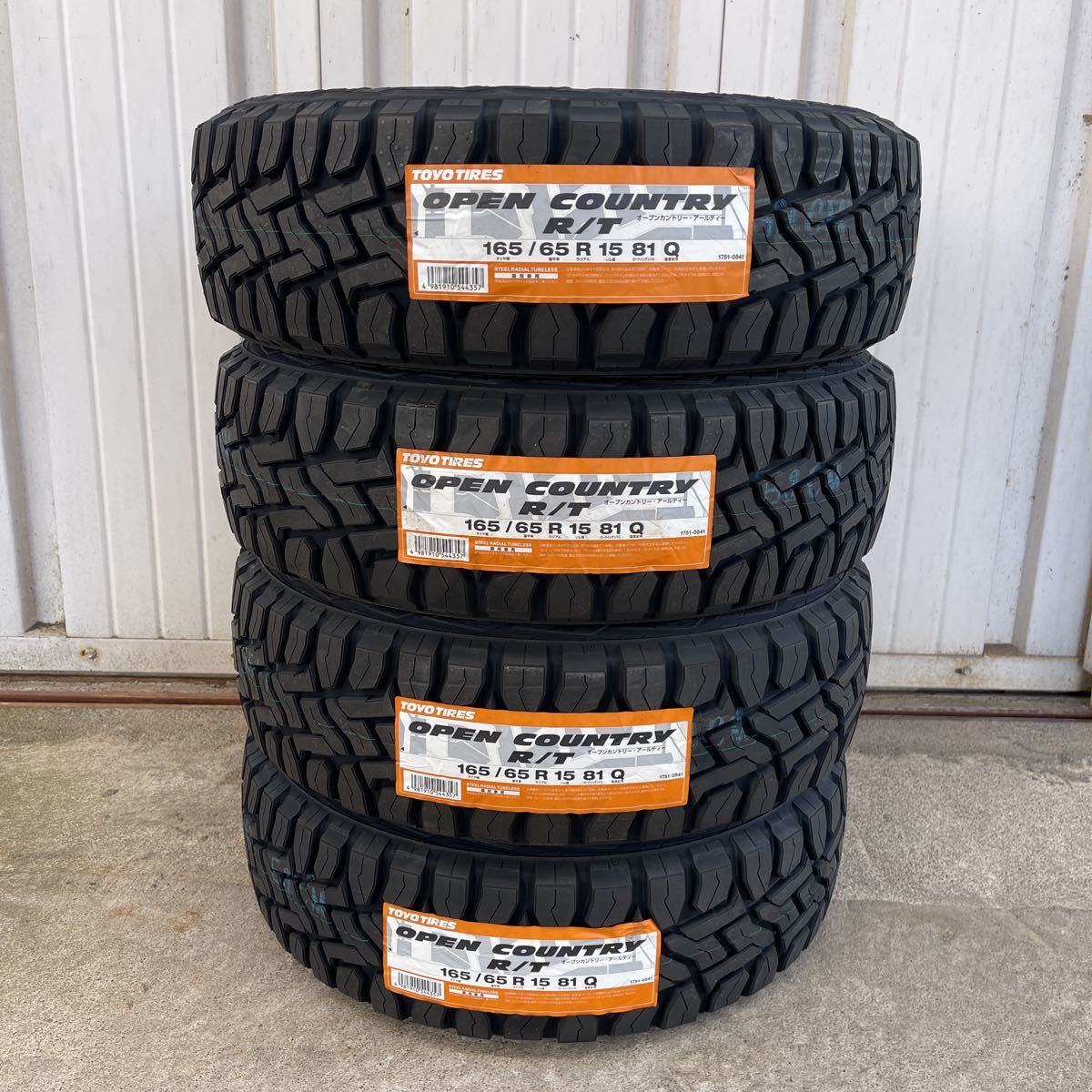 トーヨータイヤ オープンカントリーR/T 165/65R15 81Q 15インチ TOYO