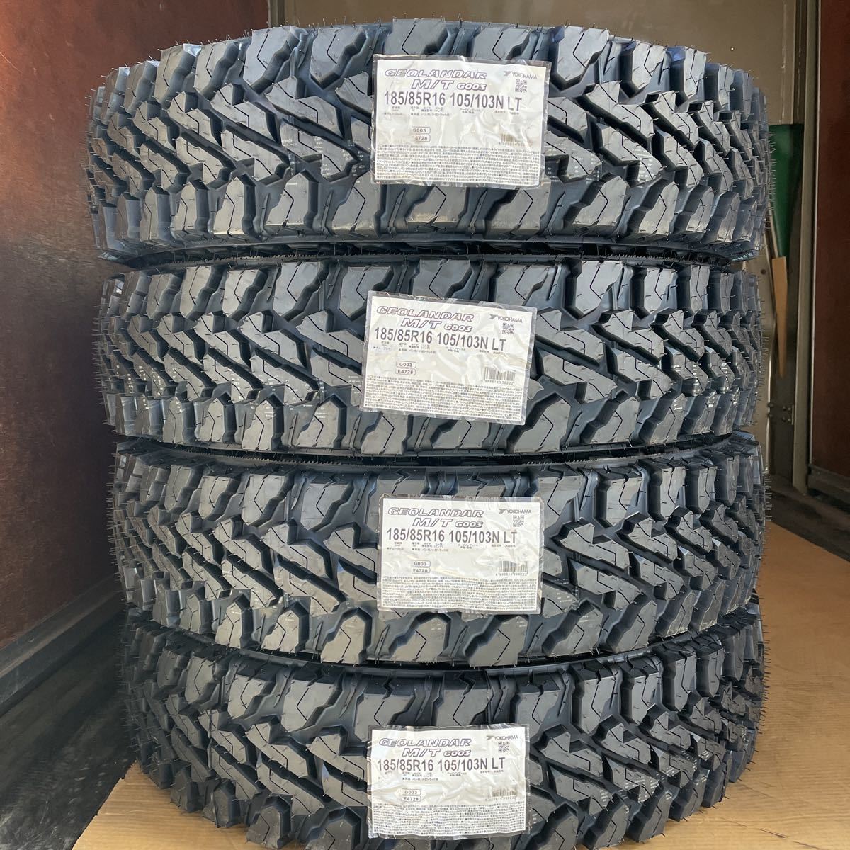 2022年製】ヨコハマ ジオランダーM/T 185/85R16 105/103N LT GEOLANDAR
