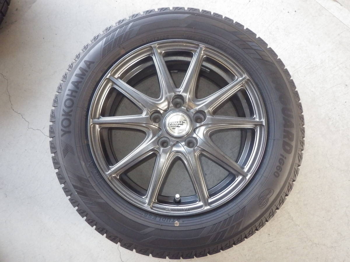 「特別コラボアイテム」 205/60R16 スタッドレスタイヤ・アルミホイールセット FINAL SPEED (美品) 「特別コラボアイテム」 205/60R16 スタッドレスタイヤ・アルミホイールセット FINAL SPEED (美品)