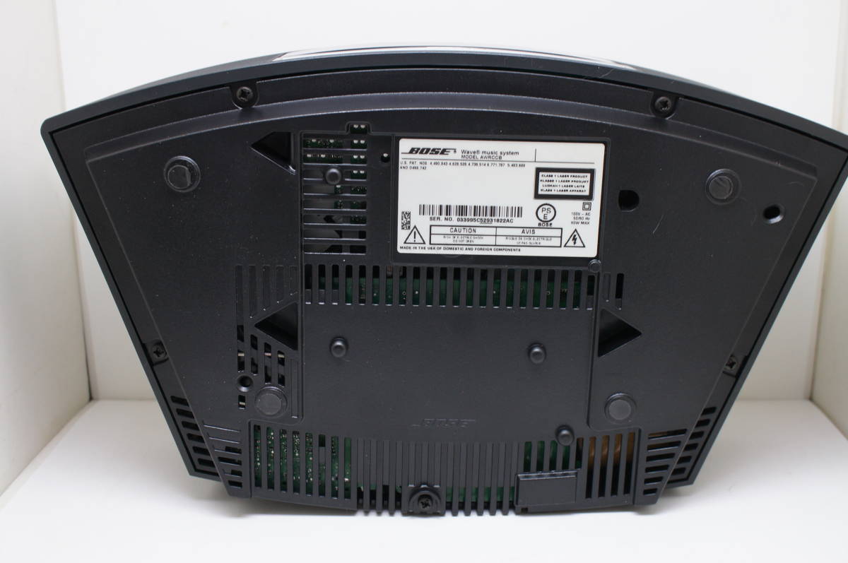 ☆ジャンク良品☆BOSE Wave Music System Model AWRCCB ボーズ ☆ジャンク良品☆BOSE Wave Music System Model AWRCCB ボーズ