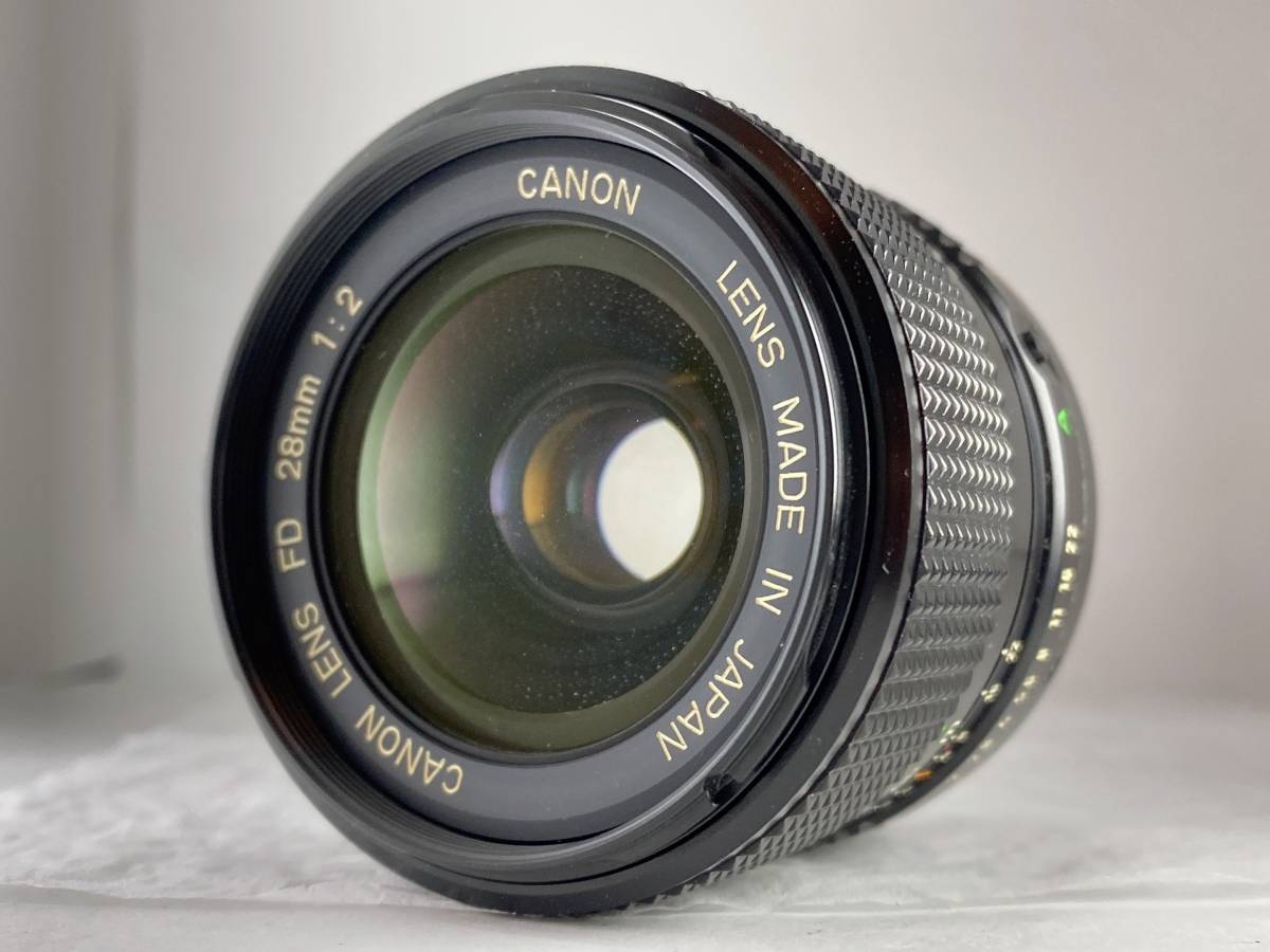 ☆外観極上☆ キャノン CANON NewFD 28mm F2 0214#0088 #3550 ☆外観極上☆ キャノン CANON NewFD 28mm F2 0214#0088 #3550