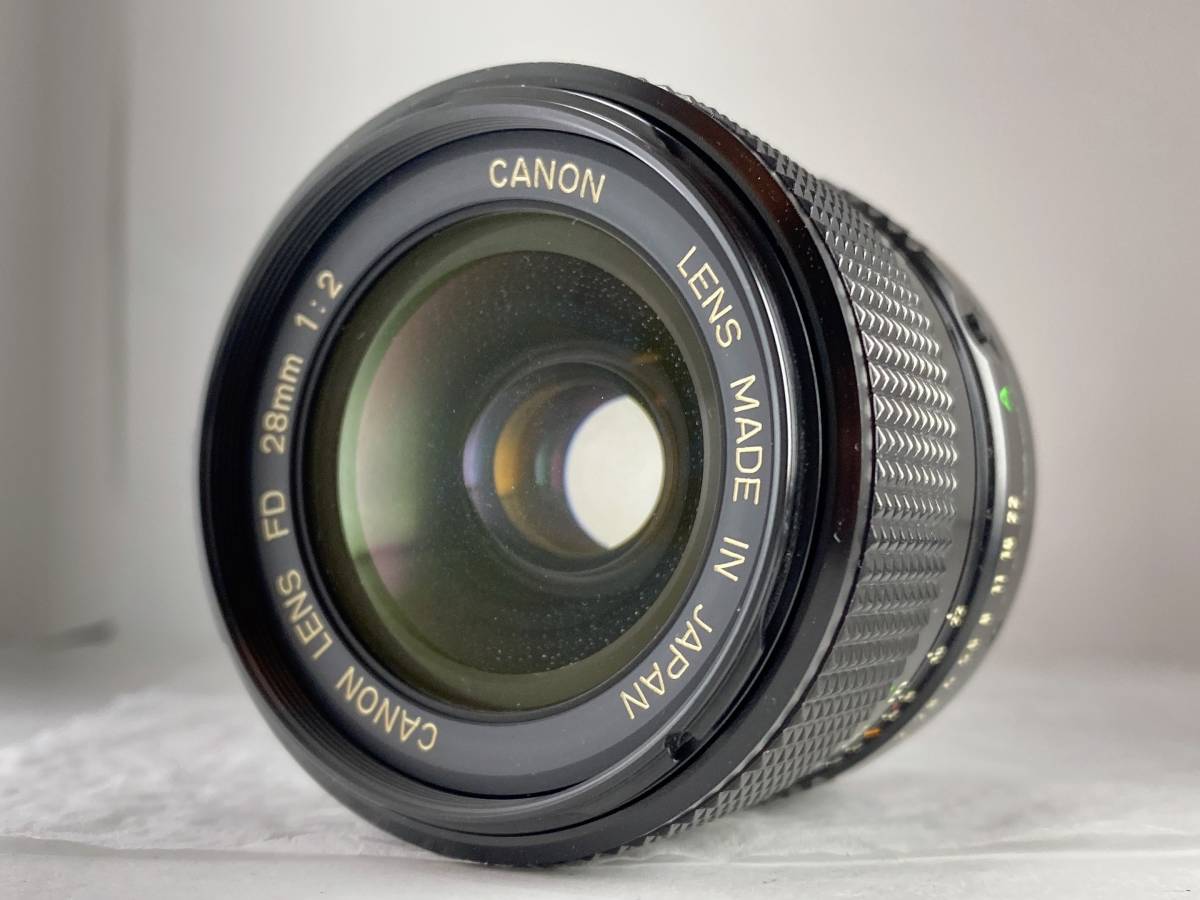 新作商品 NewFD CANON キャノン ☆外観極上☆ 28mm #3550 0214#0088 F2