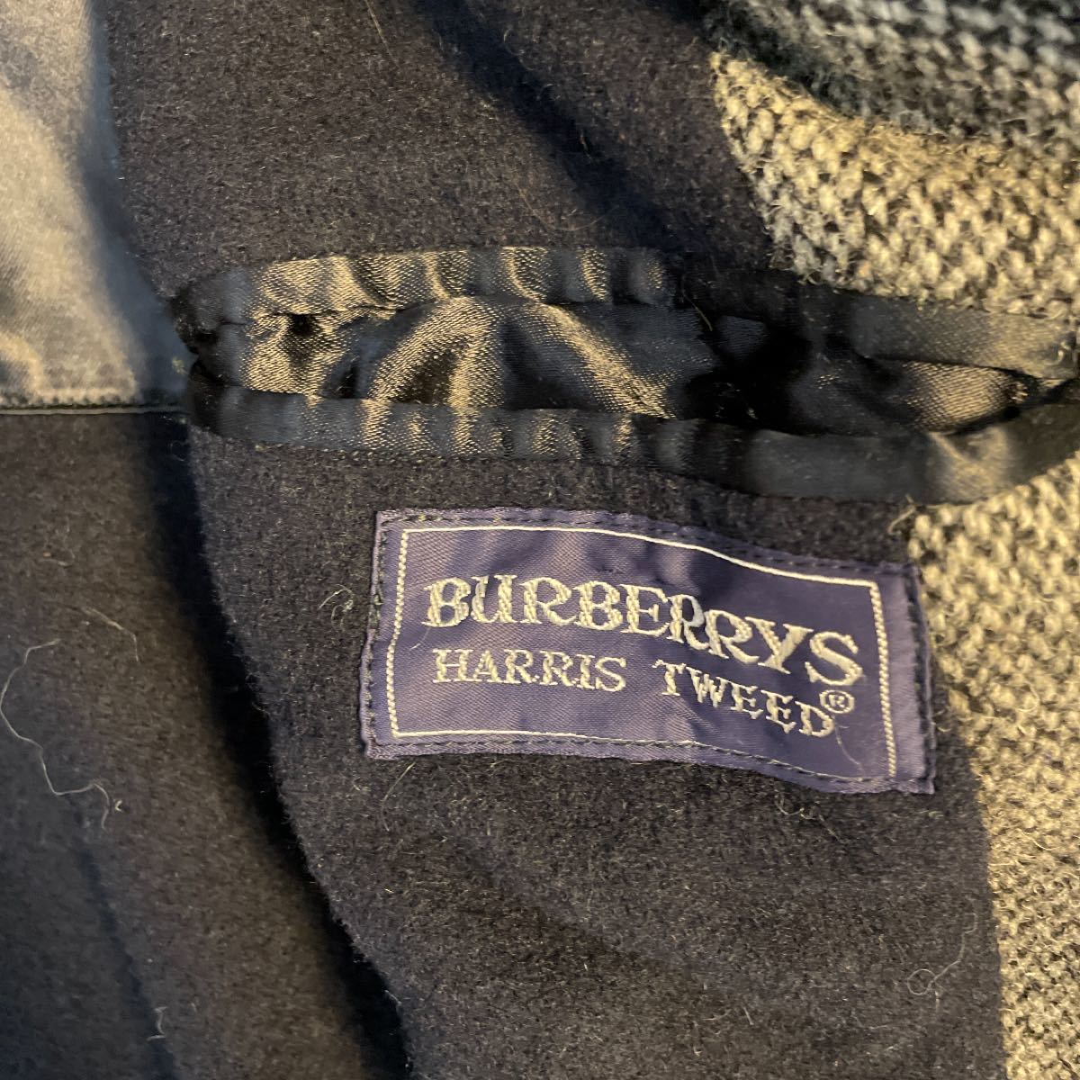 英国製 vintage Burberry ハリスツイードコート | contifarma.pe