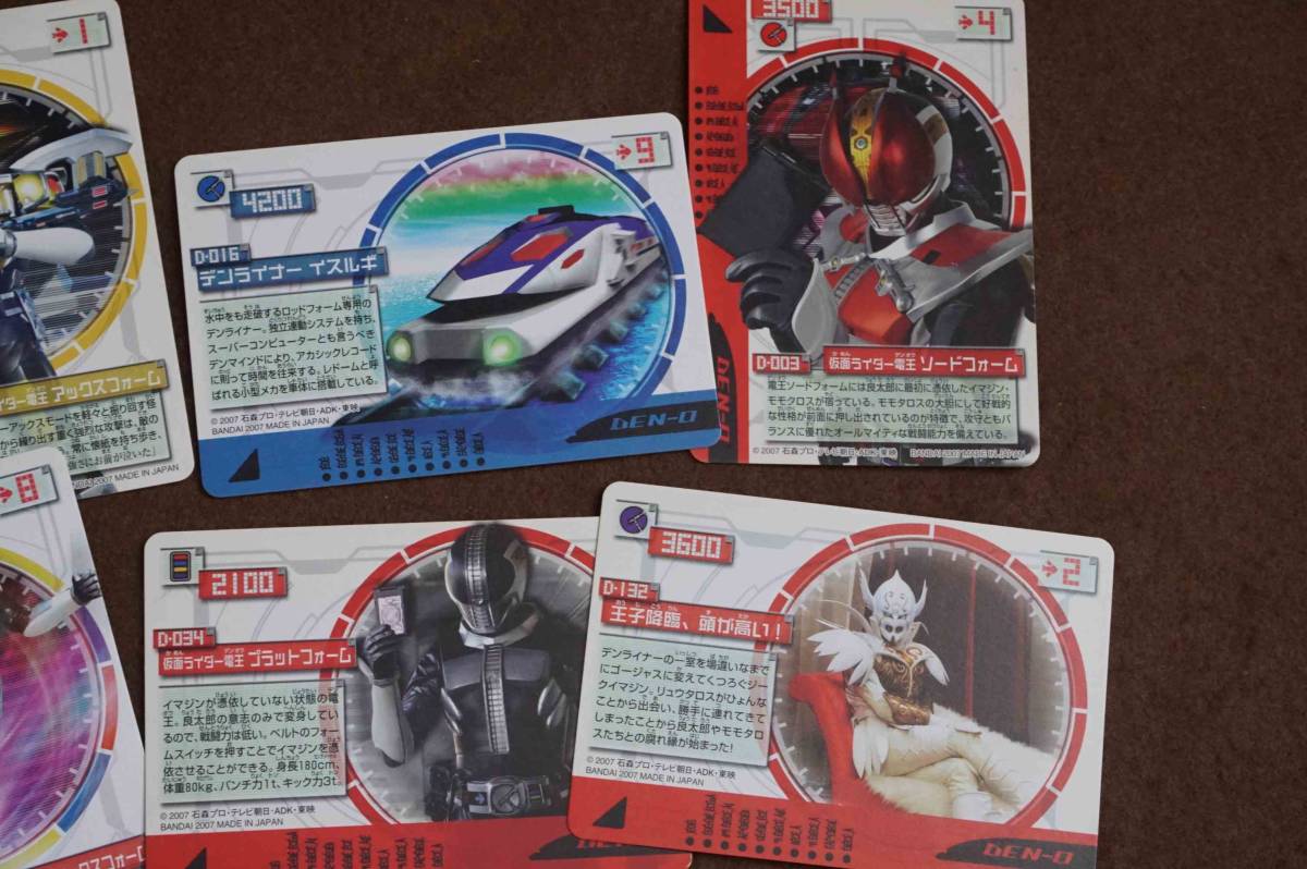 美品 ライダーチケット&ライディングカード ライノイマジンなど 仮面ライダー電王_画像7