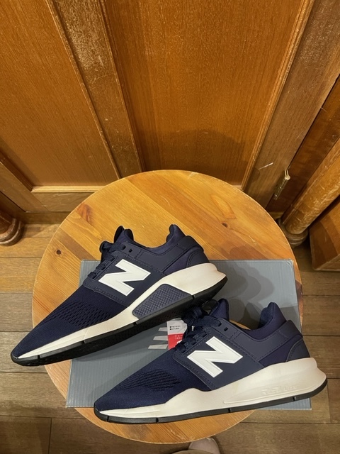 25.0 NewBalance MS247EN NB ネイビー スニーカー メンズスニーカー ニューバランス メンズシューズ 新品未使用品 送料無料 NEW BALANC_画像4