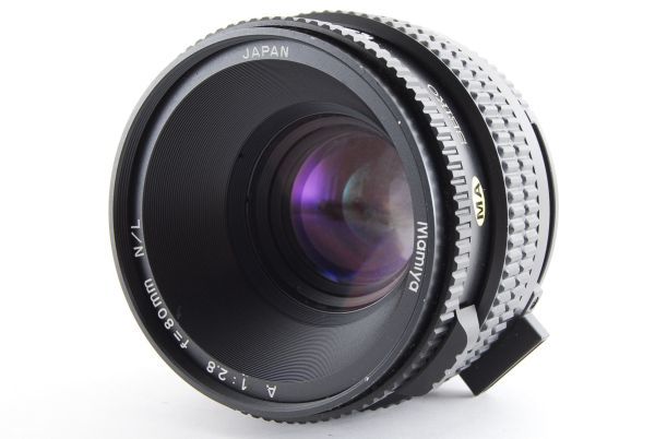 Mamiya A 80mm f2.8 N/L Lens for M645 Super Pro TL マミヤ #3469