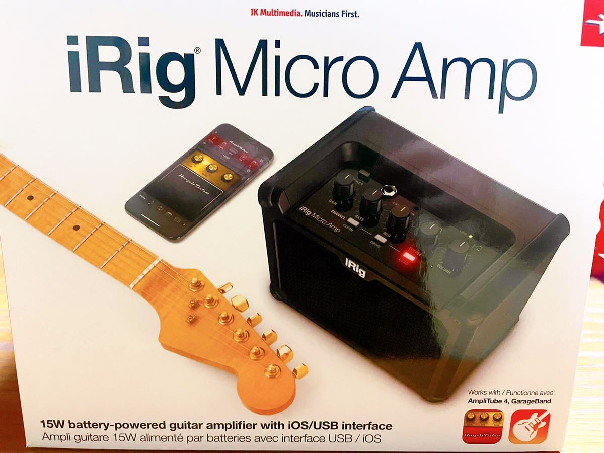 箱付き美品』irig micro amp | bioimune.com.br