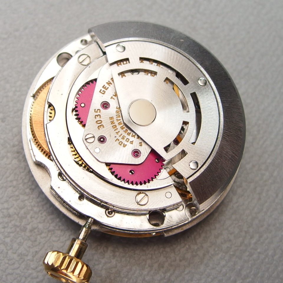 【高知インター店】 ROLEX ロレックス 機械 ムーブメント 3035 自動巻 文字盤&竜頭付 【高知インター店】 ROLEX ロレックス 機械 ムーブメント 3035 自動巻 文字盤&竜頭付