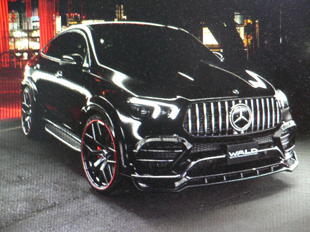 ★ＷＡＬＤ純正品 ＧＬＥクーペ（Ｃ１６７）２０－ ２Ｐキット（Ｆ・Ｒ）ＳＰＯＲＴ ＬＩＮＥ ＢＬＡＣＫ ＢＩＳＯＮ ＥＤＩＴＩＯＮ⑫★_画像1