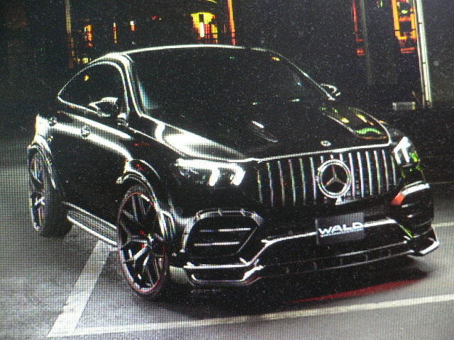 ★ＷＡＬＤ純正品 ＧＬＥクーペ（Ｃ１６７）２０－ ２Ｐキット（Ｆ・Ｒ）ＳＰＯＲＴ ＬＩＮＥ ＢＬＡＣＫ ＢＩＳＯＮ ＥＤＩＴＩＯＮ⑫★_画像4