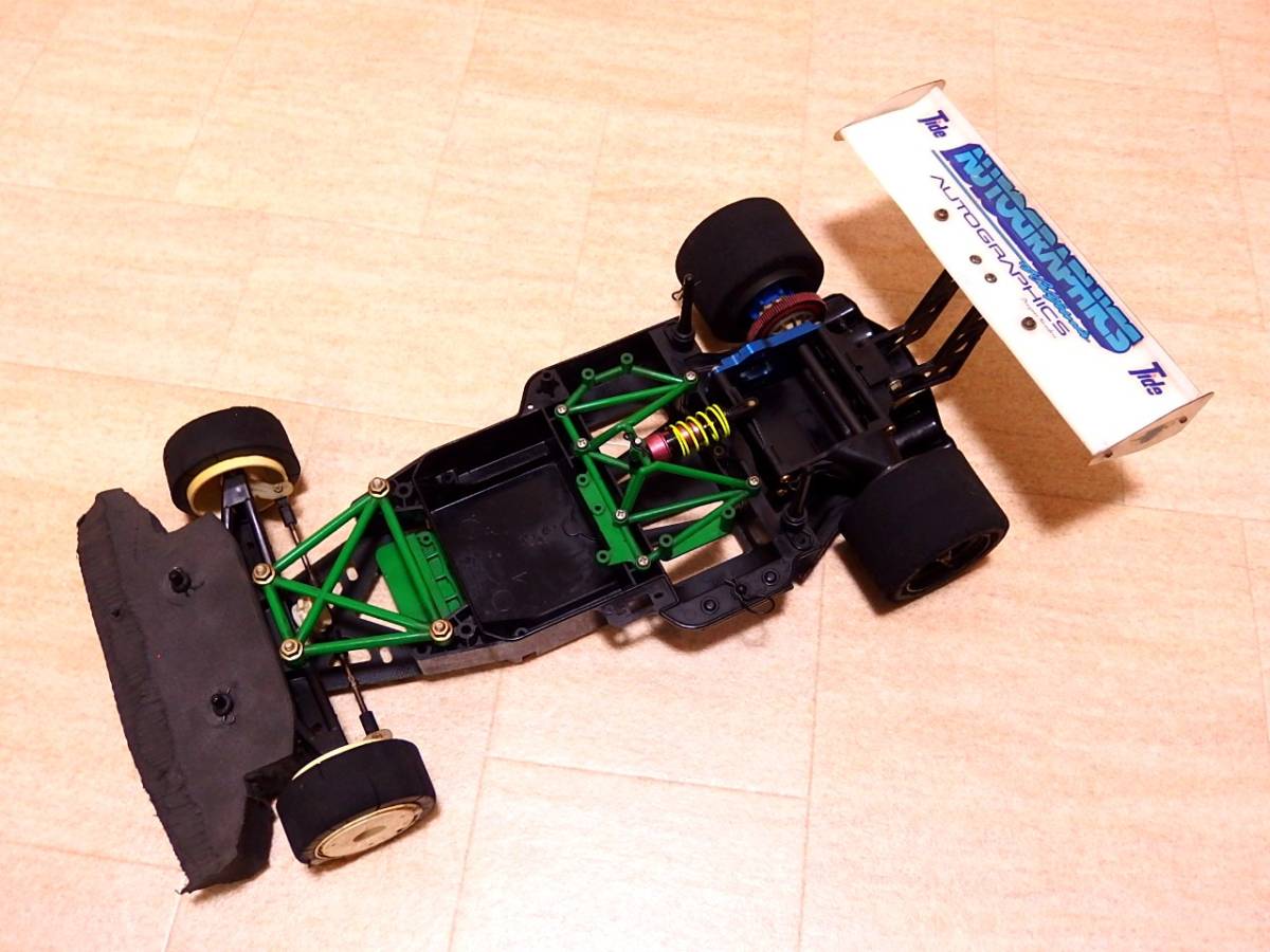 タミヤ 787B シャーシ Yahoo!オークション - 1/10 タミヤ Cカー マツダ787B シャーシセット