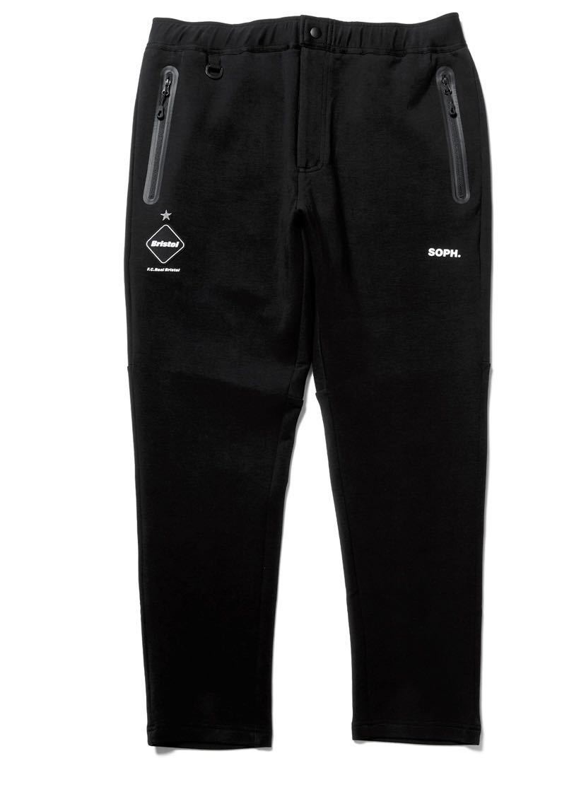 M  FCRB 23AW TECH SWEAT TRAINING PANTS 黒