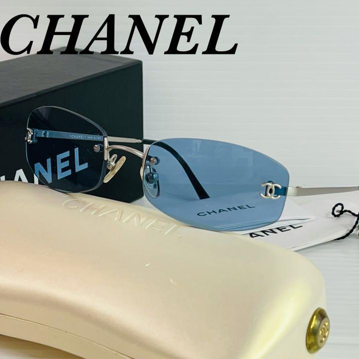 良品!)CHANEL シャネル 4002 縁無し ココマーク サングラス www.ecou.jp