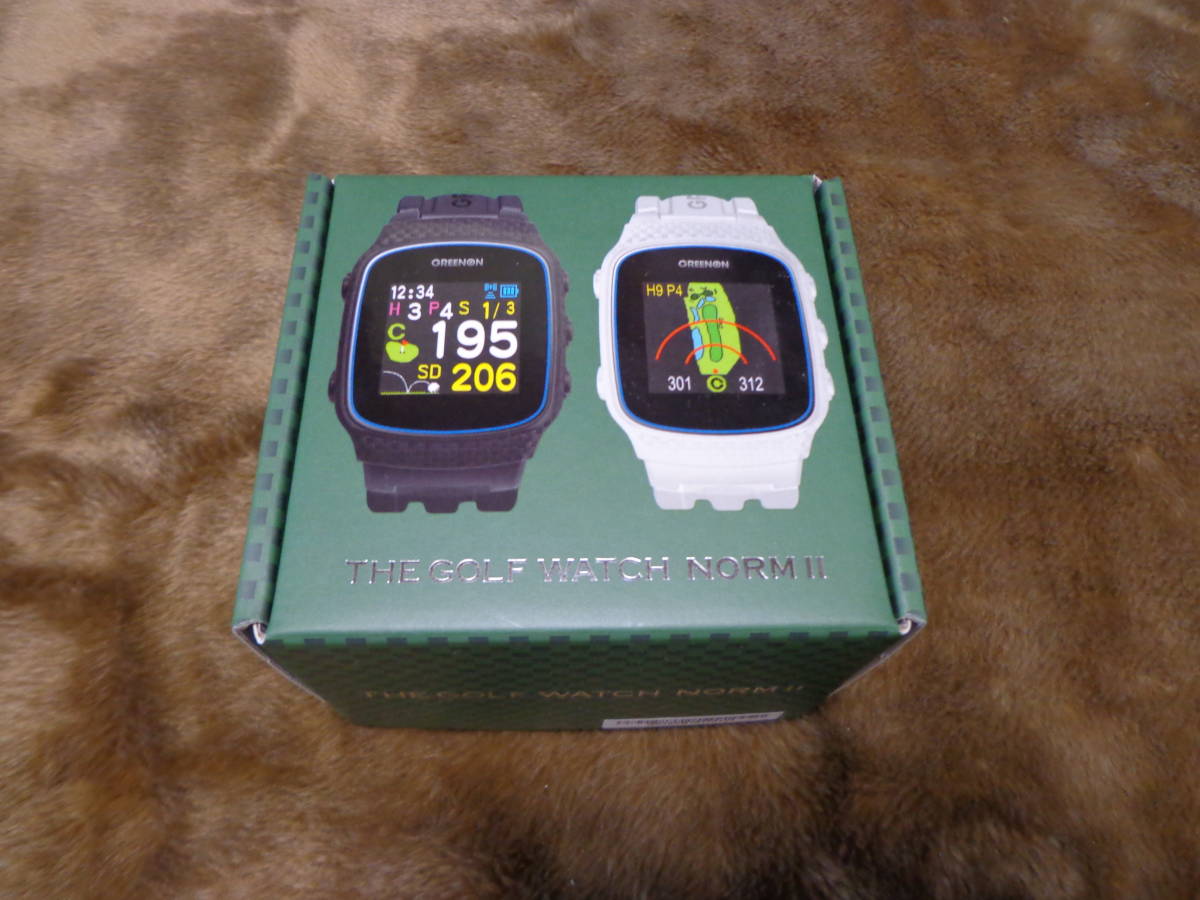 グリーン・オン ゴルフウォッチ ノルム2 THE GOLF WATCH NORMⅡ