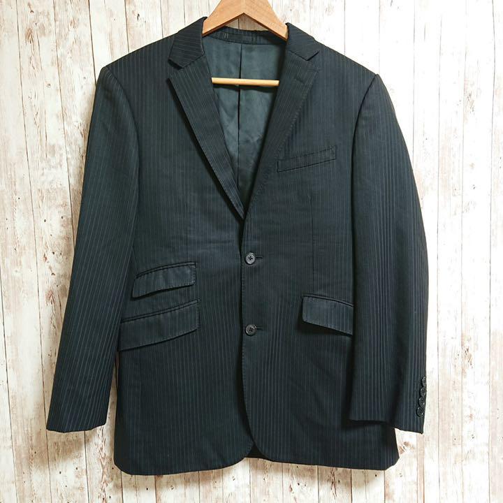 美品 BURBERRY BLACK LABEL スーツセットアップ ストライプ