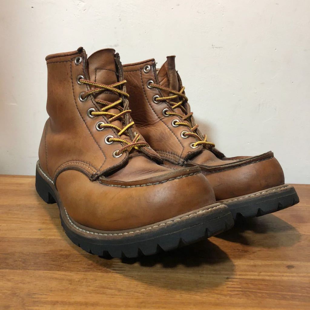 人気が高い 【80年代白四角犬タグ】RED WING ロガーブーツ レッドウィング - ブーツ