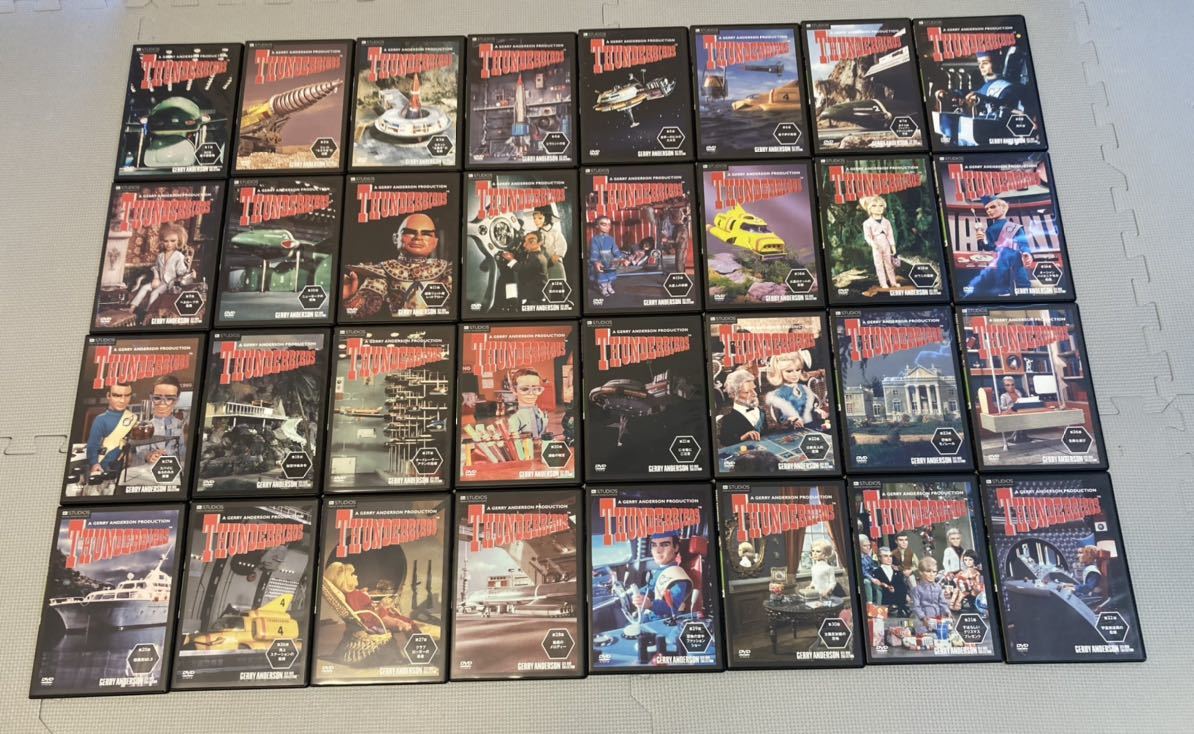ジェリーアンダーソンSF特撮DVDコレクション サンダーバード 全32巻 ...