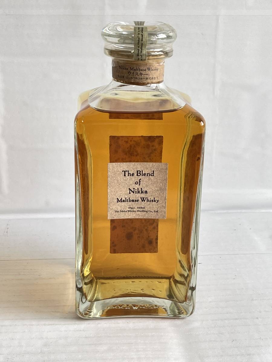 KS0402-12I The Blend of Nikka Maltbase Whisky 660ml 45% ザ