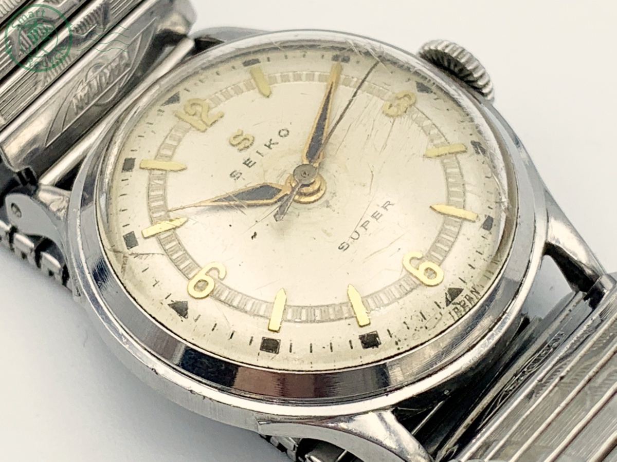 暖色系 【OH済】SEIKOセイコー スーパー11021アンティーク腕時計手巻き