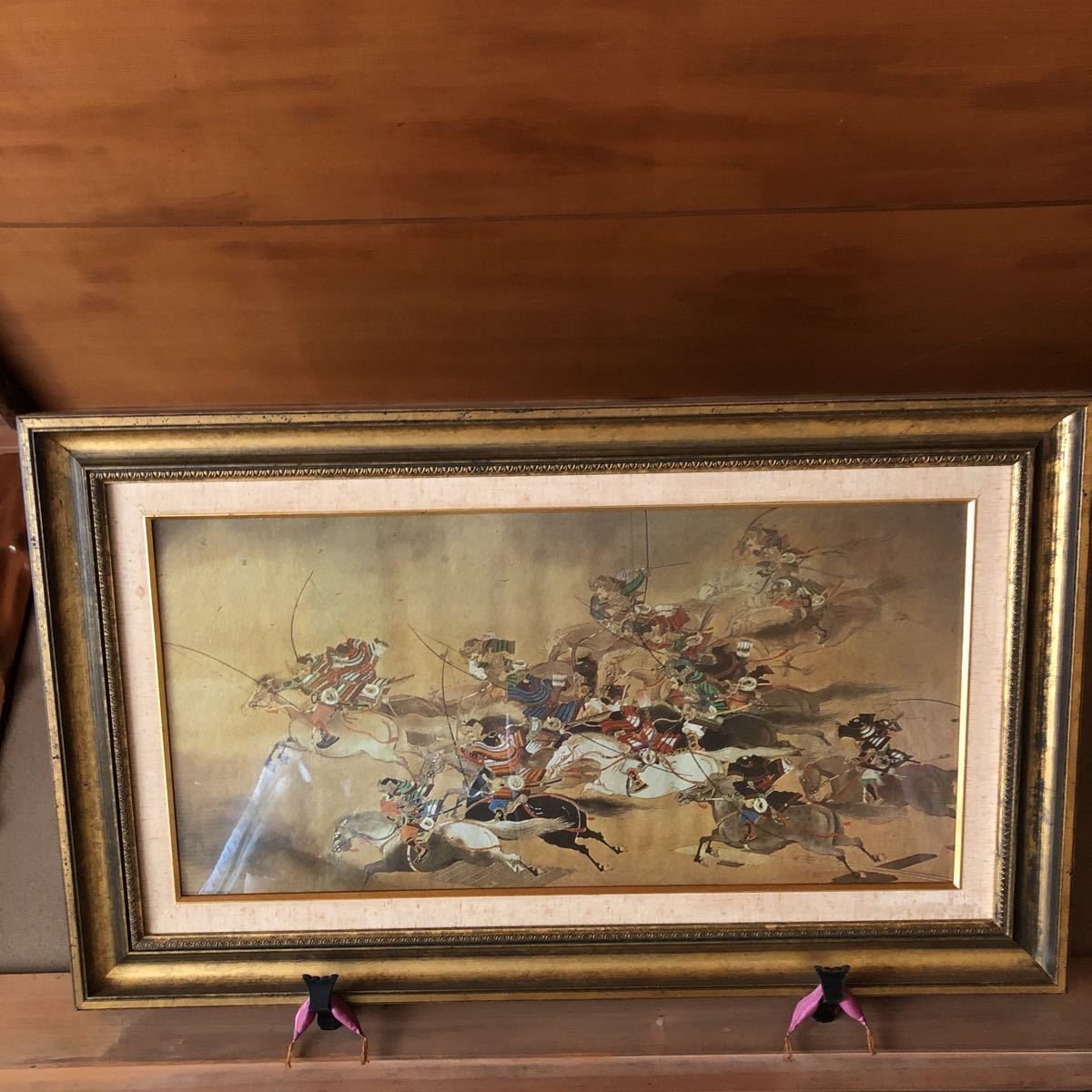 水墨山水画 山口泰樹作 肉筆 旧家買取品