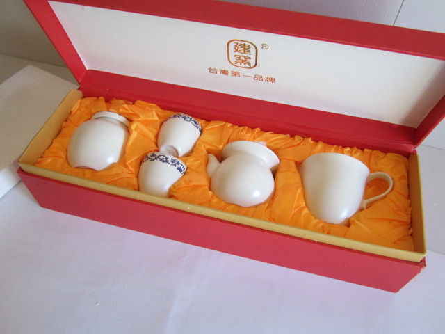 TATUNG 0625 Bone China 蓋碗茶器 台湾精品 建窯 食器