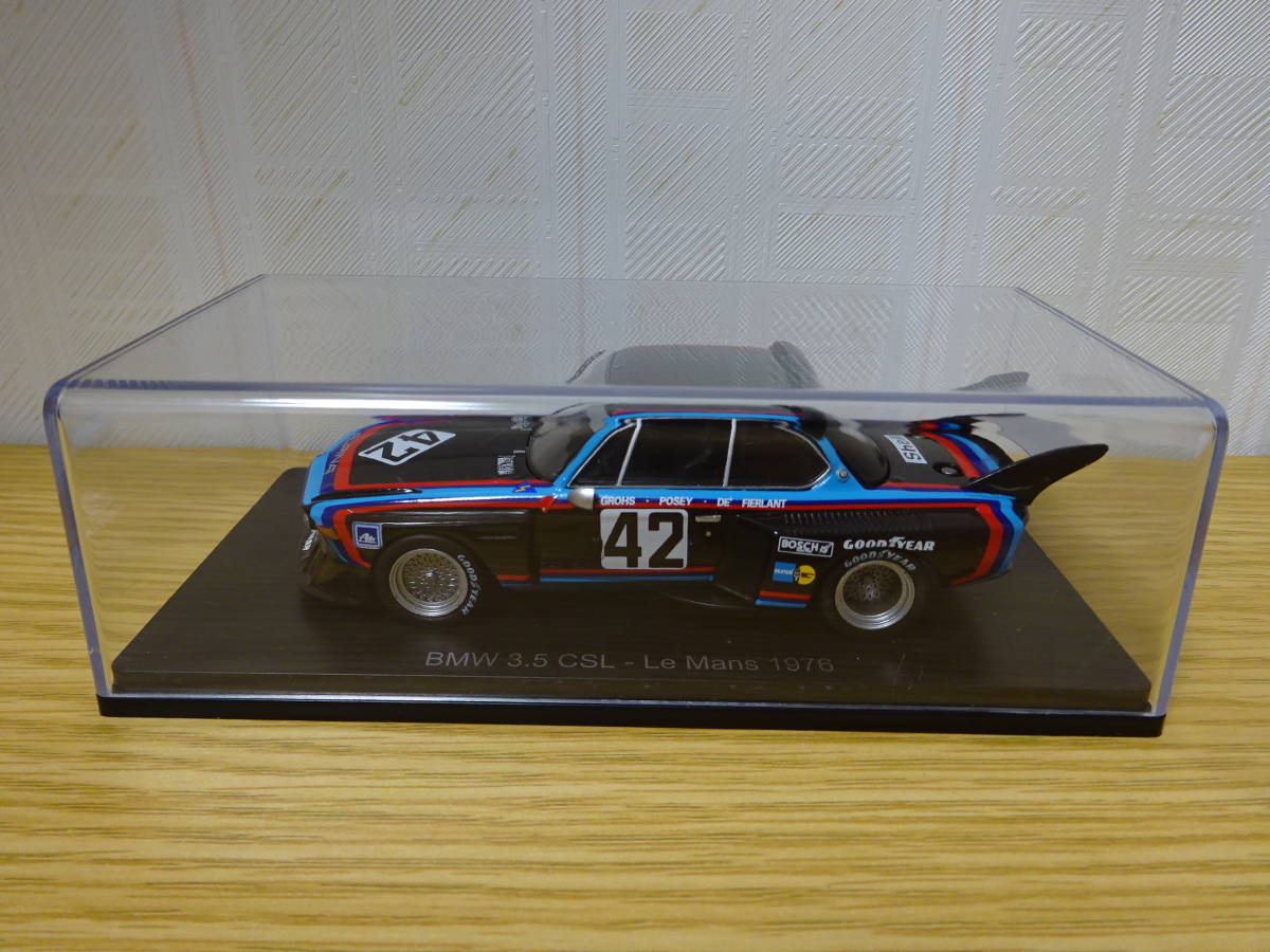 1/43　アシェット　BMW3.5　CSL　1976　ルマン24時間レースコレクション　中古　送料￥350