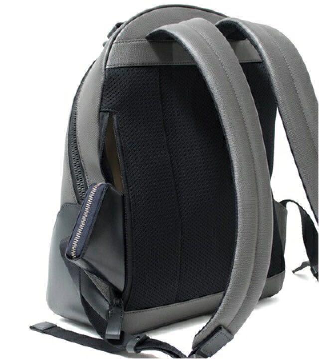 カルバンクライン レザー リュック 859711 グレー 定価6 新品-