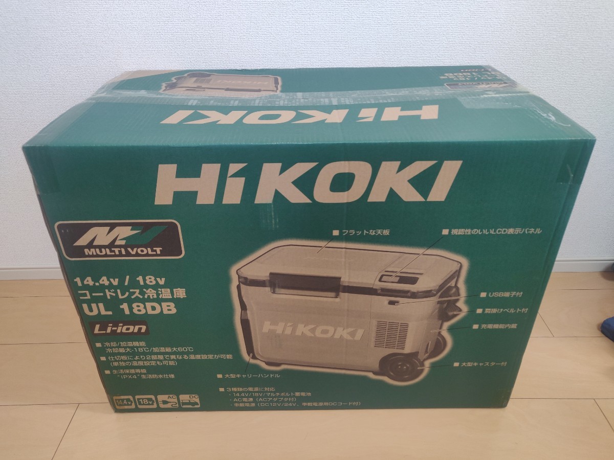 HIKOKI ハイコーキ コードレス冷温庫 UL 18DB equaljustice.wy.gov