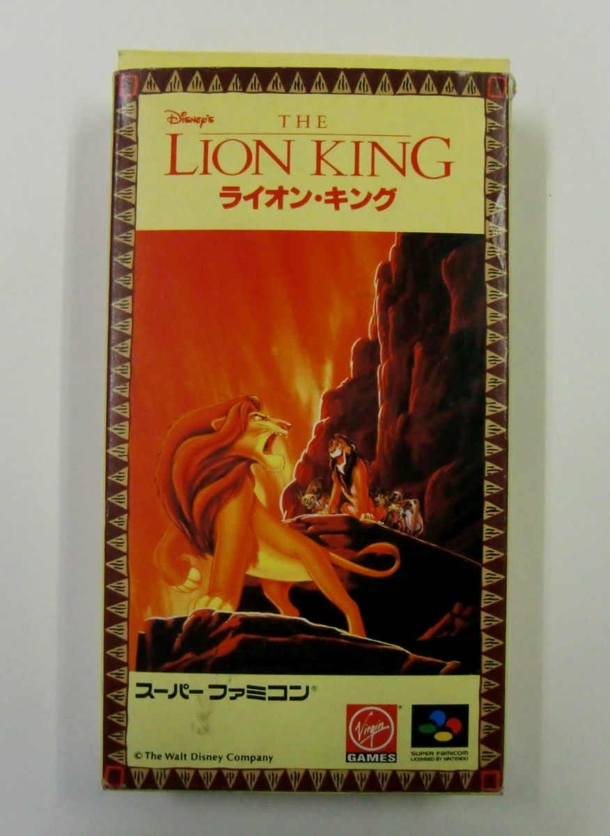 ヤフオク! - ☆SFC ライオン・キング THE LION KING 箱