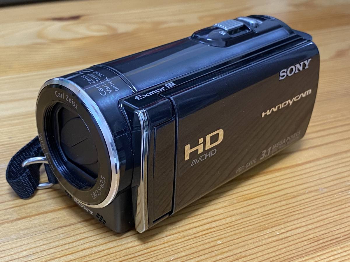 国内外の人気が集結 ソニーSONY ハンディカムHandycam ハイビジョンデジタルビデオカメラ HDR-CX170 メモリータイプ 32GB  fucoa.cl