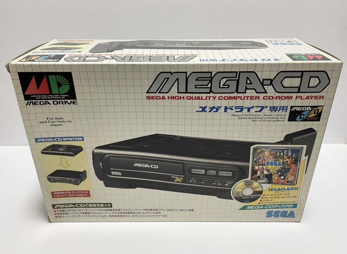 SEGA】MEGA-CD□本体□メガCD□|おもちゃ、ゲーム SEGA】MEGA-CD□本体□メガCD□|おもちゃ、ゲーム