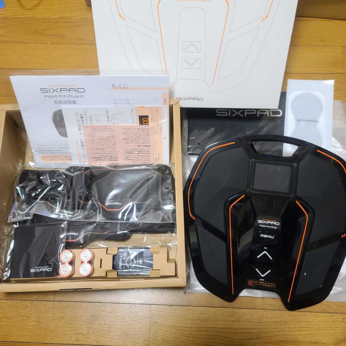 ☆リモコン付 新型☆SIXPAD シックスパッド フットフィットプラス 2