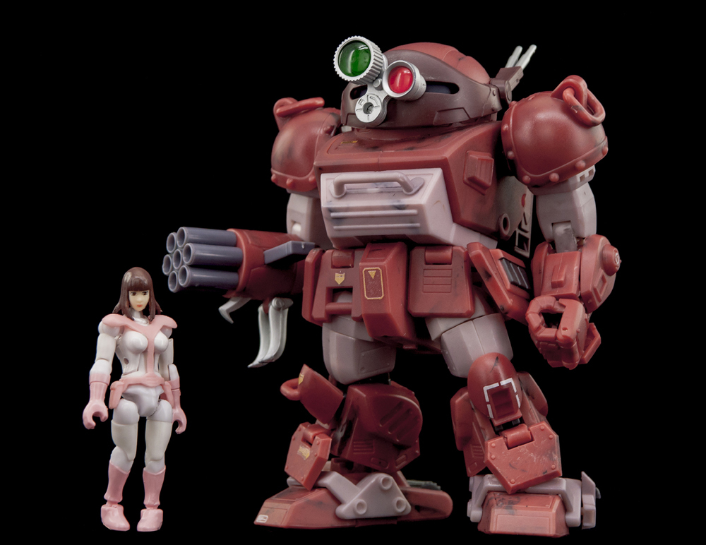 ボトムズ スコープドッグブルーティッシュドッグレッドショルダー