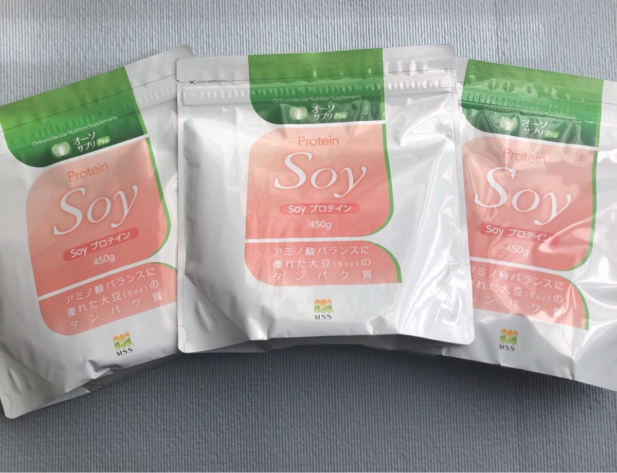 オーソサプリPro Soyプロテイン3個セット | michiemee.ca