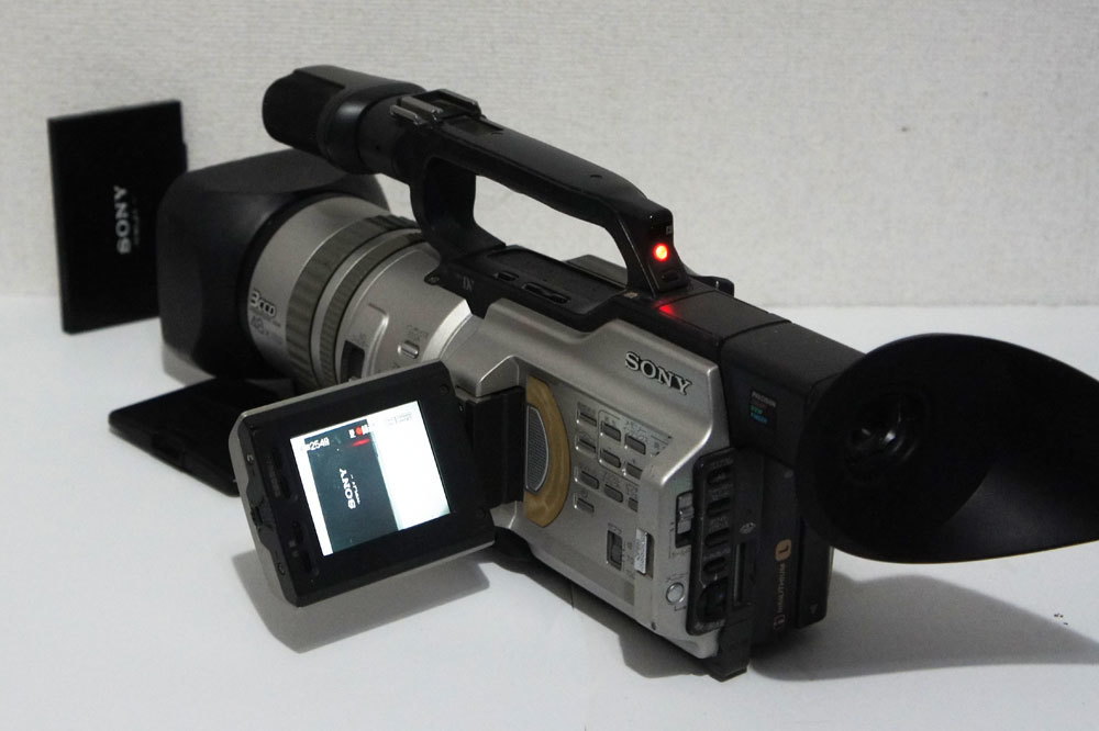 1円～Sony DCR VX miniDV ビデオカメラ ダビングなどに 動作