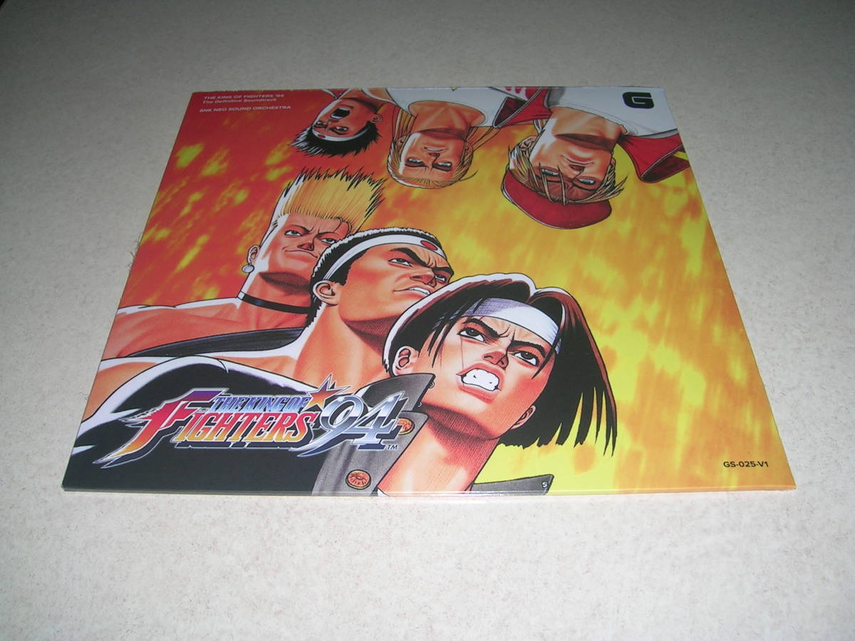 THE KING OF FIGHTERS '94 250枚限定 田邉豊寿直筆サイン入りカード付 新品 アナログ レコード LP ザ・キング・オブ・ファイターズ'94_画像2