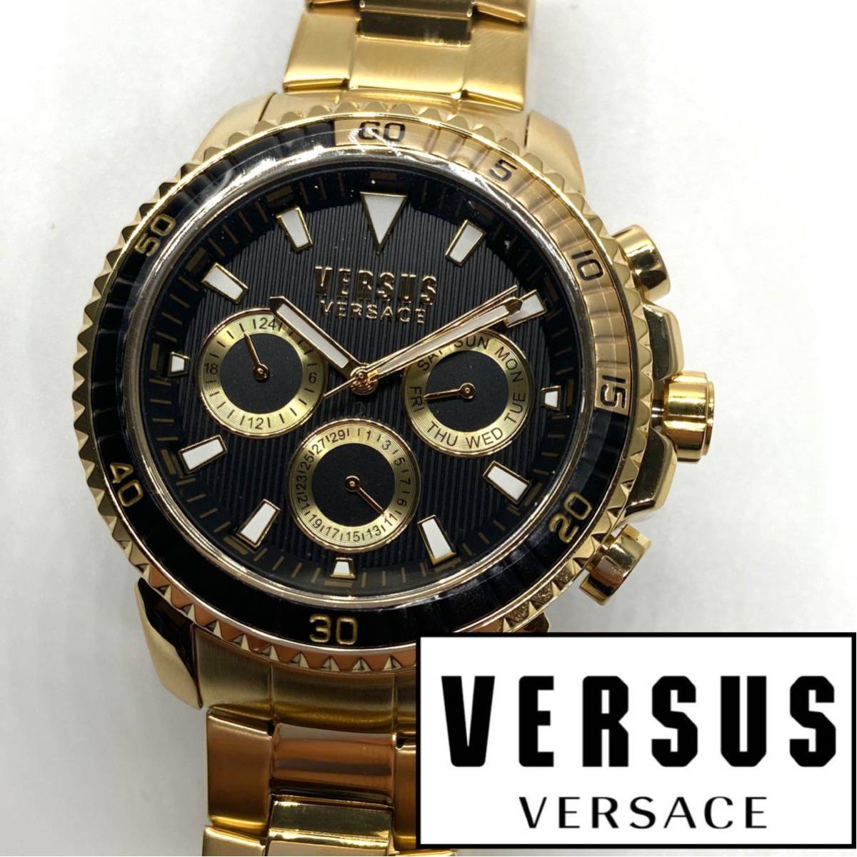 ☆激レア商品! Versus Versace ヴェルサス ヴェルサーチ メンズ 腕時計