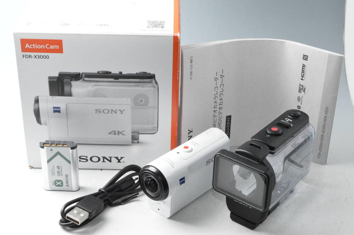 6498 【良品】 SONY ソニー ウエアラブルカメラ アクションカム 4K