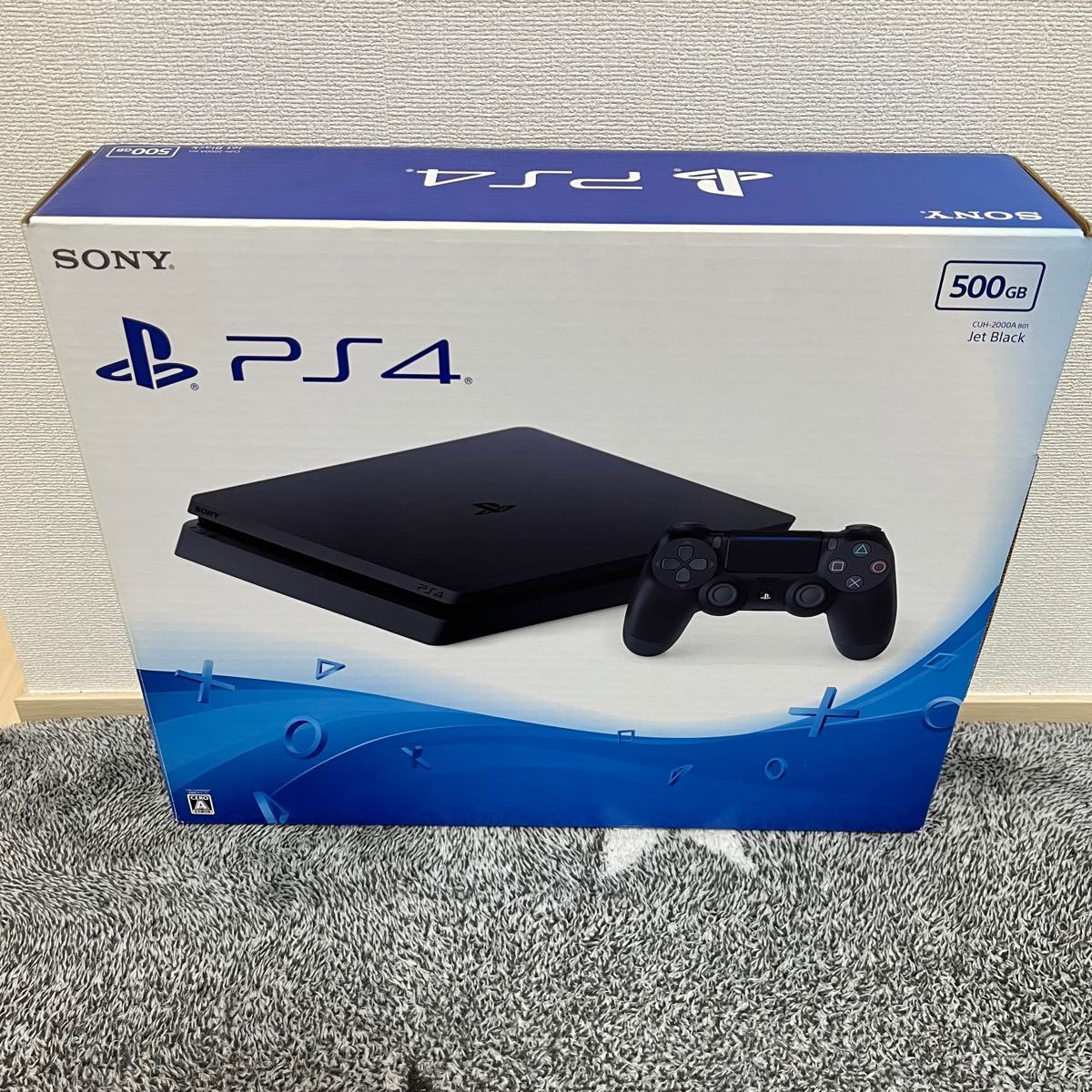 絶妙なデザイン CUH-2000A 500GB ジェットブラック 本体 PS4 - 家庭用 ...